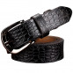 2016 New Fashion Belts for women Genuine leather belt woman High quality Designer Crocodile Cow second layer skin strap female32363985541