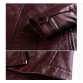 90AFTER Men's New Spring Fashion Casual Leather PU Jacket Mens Leather Coat Plus Cashmere Collar Motorcycle Leather Men Jacket 