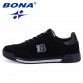 BONA New Classics Style Men Casual Shoes Lace Up Suede Leather Men Shoes Comfortable Men flats Shoes Soft Light Free Shipping