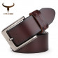 COWATHER cowhide genuine leather belts for men brand Strap male pin buckle vintage jeans belt 100-150 cm long waist 30-52 XF001990702389