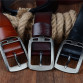 COWATHER cowhide genuine leather belts for men brand Strap male pin buckle vintage jeans belt 100-150 cm long waist 30-52 XF001990702389
