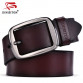 DINISITON cowhide genuine leather belts for men designer belts brand Strap male pin buckle fancy vintage jeans ceinture