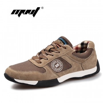 Genuine Leather with Mesh Men Casual Shoes, New Arrival Leather Men Shoes, High Quality Outdoor Shoes Men Zapatos Hombre32704149021