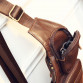 High Quality Men Genuine Leather Cowhide Vintage Sling Chest Back Day Pack Travel fashion Cross Body Messenger Shoulder Bag 