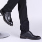 Hot Sale Men Leather Dress Shoes 2017 Fashion Wedding Shoes Breathable Business Shoes Lace-up Flat Shoe Mens Oxfords Size 38-45