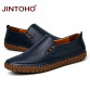 JINTOHO Big Size Men Genuine Leather Shoes Slip On Black Shoes Real Leather Loafers Mens Moccasins Shoes Italian Designer Shoes32737840902