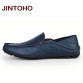 JINTOHO big size 35-47 slip on casual men loafers spring and autumn mens moccasins shoes genuine leather men&#39;s flats shoes32671471561