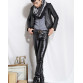 Male Black Leather Pants Super Skinny Motorcycle Biker Faux Leather Pu Trousers For Men