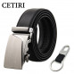 Mens Designer Belts 2017 Real Genuine Leather Automatic Buckle Male Waistbands Belts Luxury Ceinture Homme Luxe Marque Promotion