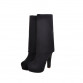 MoonMeek Plus size 34-46 new fashion platform over the knee boots thick high heels round toe thigh high winter suede long boots 