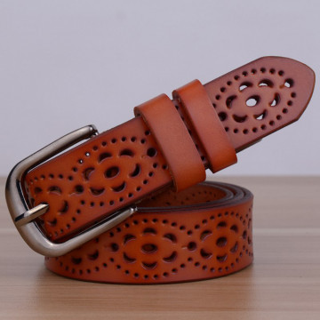 New Arrival Genuine Leather women belt famale cowhide strap leather waistband belts for women luxury lady cintos ceinture