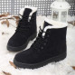 Snow boots winter ankle boots women shoes plus size shoes 2016 fashion heels winter boots fashion shoes