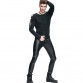 Steampunk Man Close Pants Men&#39;s Winter Stretch Tight Leather Pants Black Long Trousers Male Gothic Clothing Pu Boot Cut32761540297
