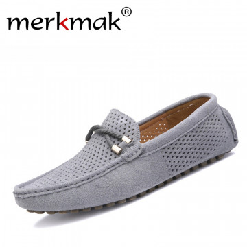 Summer genuine leather men shoes casual driving shoes leather mocassin soft breathable men flats brand shoes suede men loafers32436131367