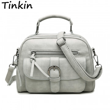 Tinkin New Arrival Women Bag Fashion Shoulder Bag Casual Simple Totes Fresh Cherry Messenger Bag Matte Leather Bag32753824380
