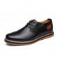 VMUKSAN Men Flats Black Faux Leather Formal Shoe For Man Dress Shoes Round Toe Vintage Italian Mens Oxfords32508973011