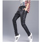 WKOUD 2017 New Arrival PU Leather Pants Women&#39;s Fashion Harem Pants Casual Solid Leather Trousers  Loose Capris P814032614020546