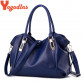 Yogodlns Designer Women Handbag Female PU Leather Bags Handbags Ladies Portable Shoulder Bag Office Ladies Hobos Bag Totes
